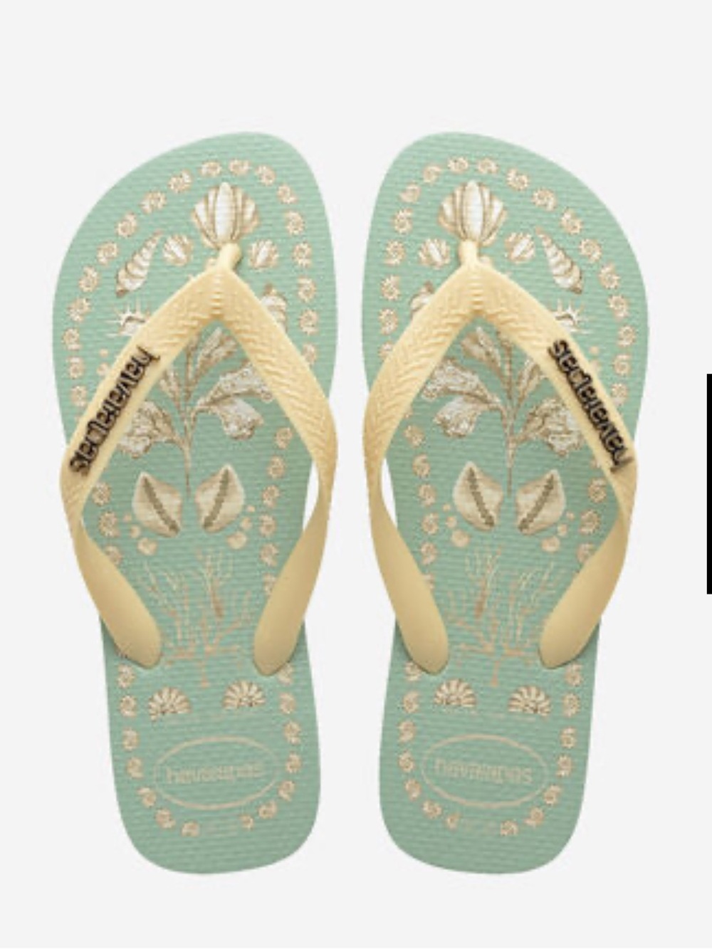Havaianas Top Tropicalia Flip Flops in Coast Green